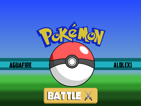 Pokemon menu
