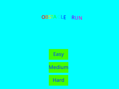 Obstacle run