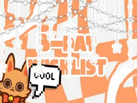 B-day Whishlist