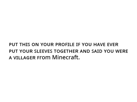 ᴀ ᴠɪʟʟᴀɢᴇʀ ꜰrom Minecraft.