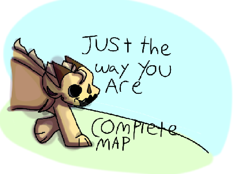 just the way you are complete map