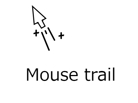 Mouse trail sprite