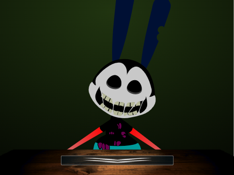 FNaF 6 Custom salvage (Inkblot Oswald) 