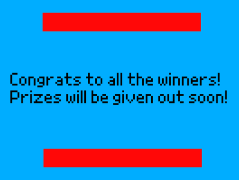 50+ Follower Contest Results!