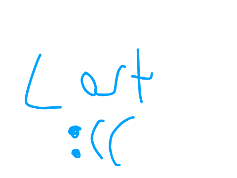 lost :((