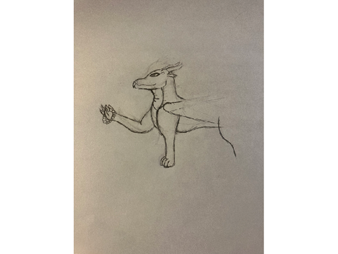 Rough draft on paper