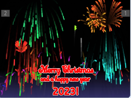 MERRY Christmas and a happy 2023