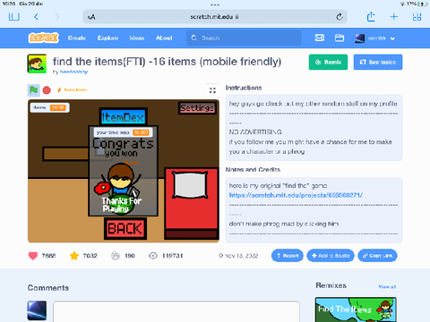find the items(FTI) - speedrun world record