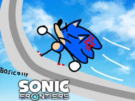 BASICALLY SONIC FRONTIERS TEASER...