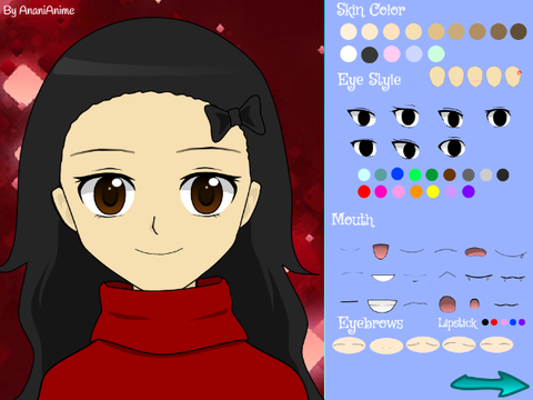 Anime character maker