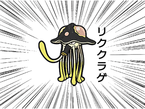 リククラゲで遊ぼう