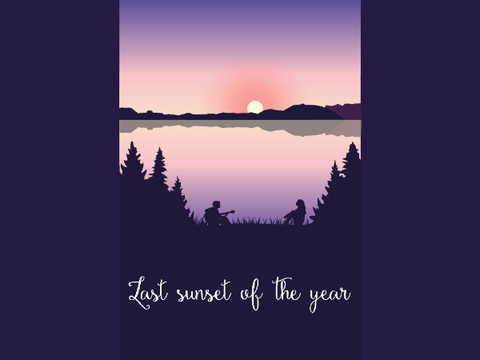 The Last Sunset of the year