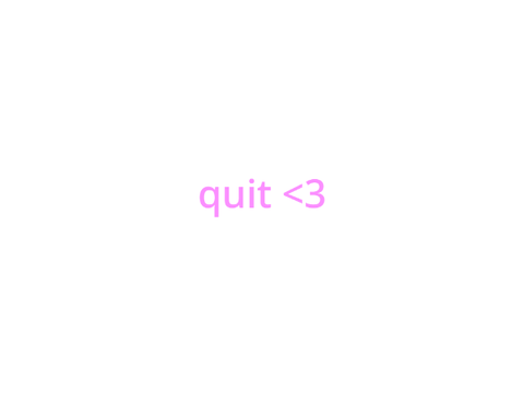 byeeee
