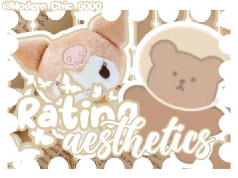 Rating Aesthetics