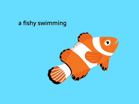 swimming fishy