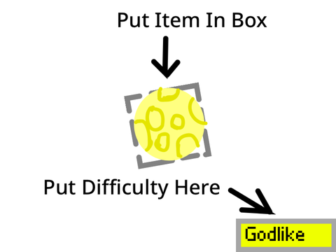 make your own item - find the items remix