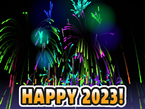 Chaotic fireworks