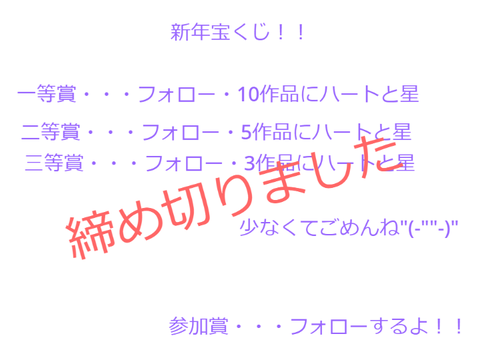 新年宝くじ開催！！