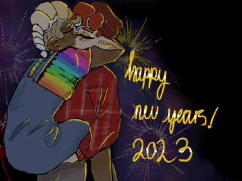 New Years mini artdump :)