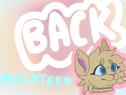 Lil' Art Piece- (Back!)