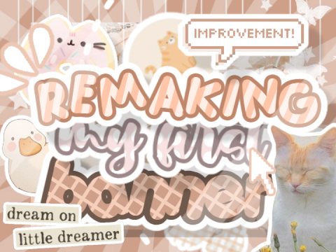 -ˋˏ remaking my first banner ⍝⍝