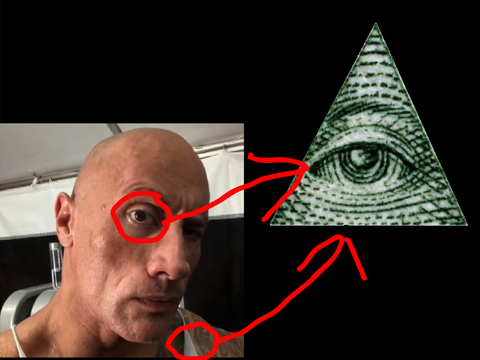 Dwayne Johnson is illuminati