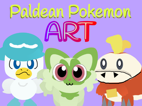 Pokemon from Paldean Pokedex drawn!