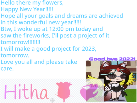 Happy new year, goodbye 2022