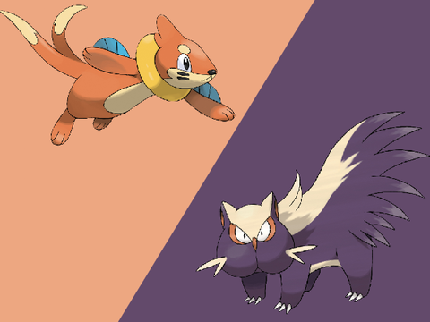 Pokemon Tournament: Round 1: Match 13: Buizel versus Stunky!