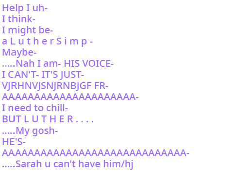 ......So uhhhhh- hehehehe- YEAH-
