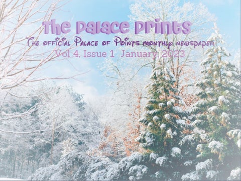 ☆ Vol 4, Issue 1 • The Palace Prints ☆