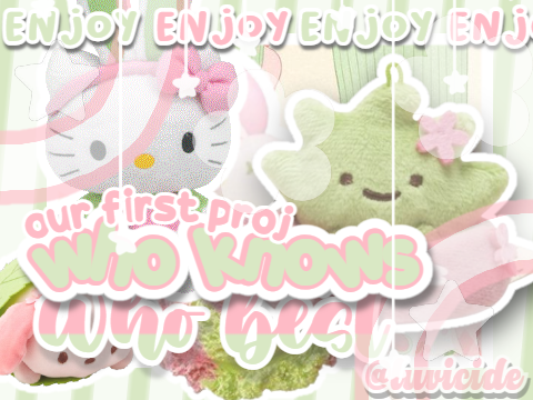⌕ 0.01 ⇆ who knows who best