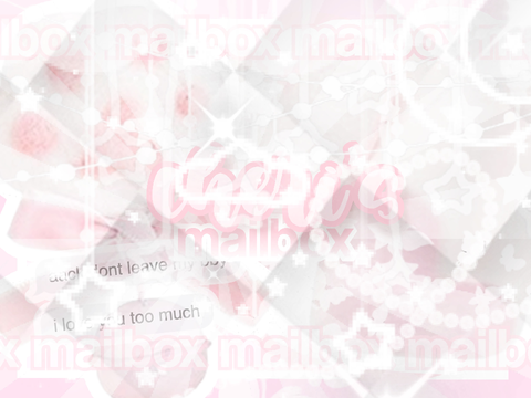 ଘ(੭´꒳`) cheri's mailbox ໒