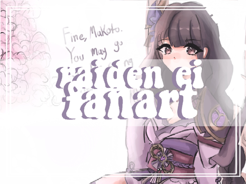 memories / raiden ei fanart