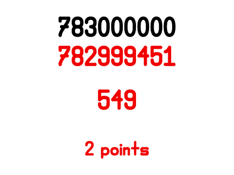 549 off