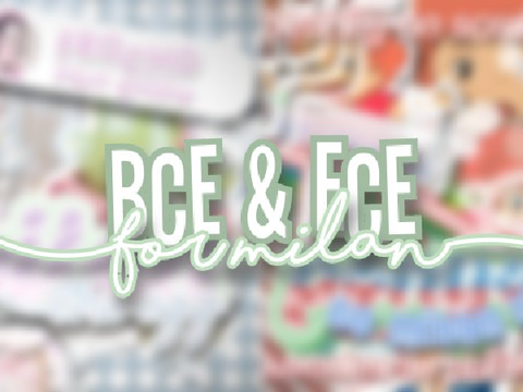 ⛅ bce and ece for m-milan ৎ