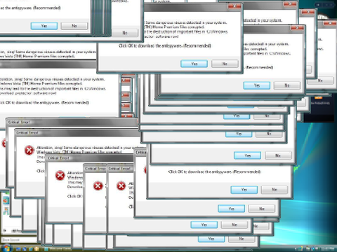 Windows XP Error Worm 