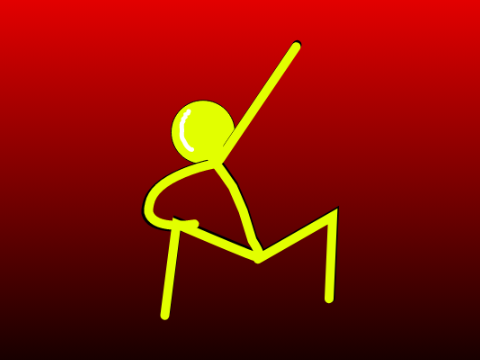 Yellow StickFigure [StickArt #3]