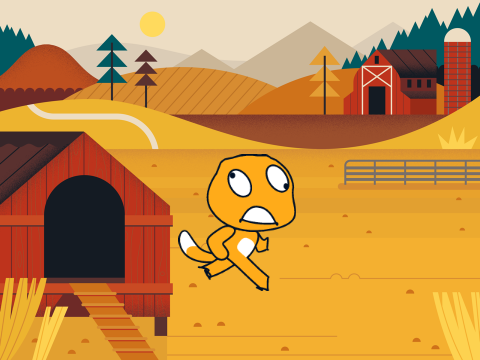 Scratch Turns the Farm To realistic Farm! weirdified