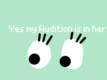 my audition for Velvette <3