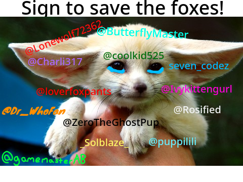 STOP HUNTING FOXES remix remix remix remix remix 7's remix... remix remix remix remix