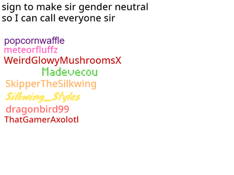 The sir petition 