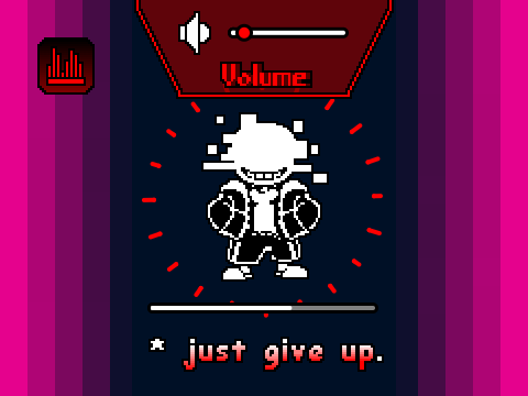 * just give up.
