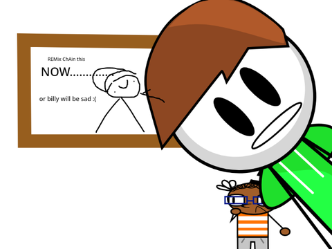 billy meets awesomeal82!/1/ PWRT FEWHR!! (REMIX CHAIN :O) #Animations