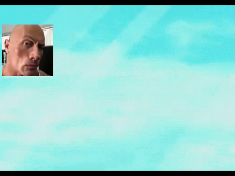 Guys look! || the rock