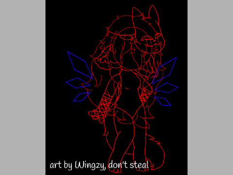 here have an art sketch