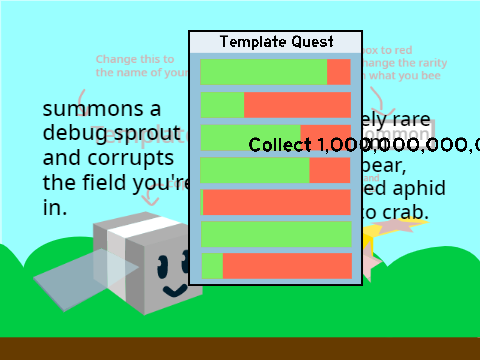 Bee Swarm Simulator Bee Template