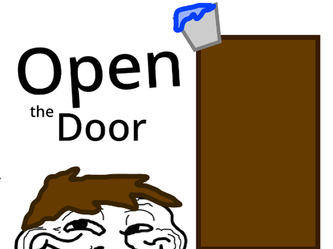 Open the door (reshare 2015) #animation #old #2015