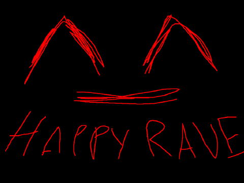 Happy Rave ^_^ (EPILEPSY/VIOLENCE WARNING)
