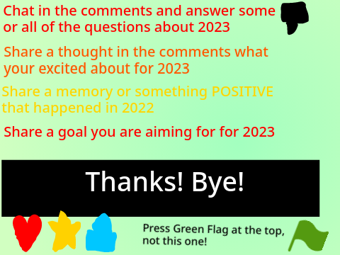 Comment Answers to the Questions for 2023